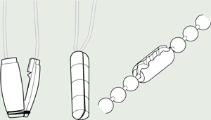 Chain-Break Connector or Safety Tassel